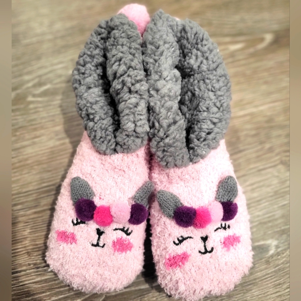 Pink Sock Slippers